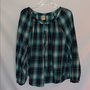 Faded Glory peasant top